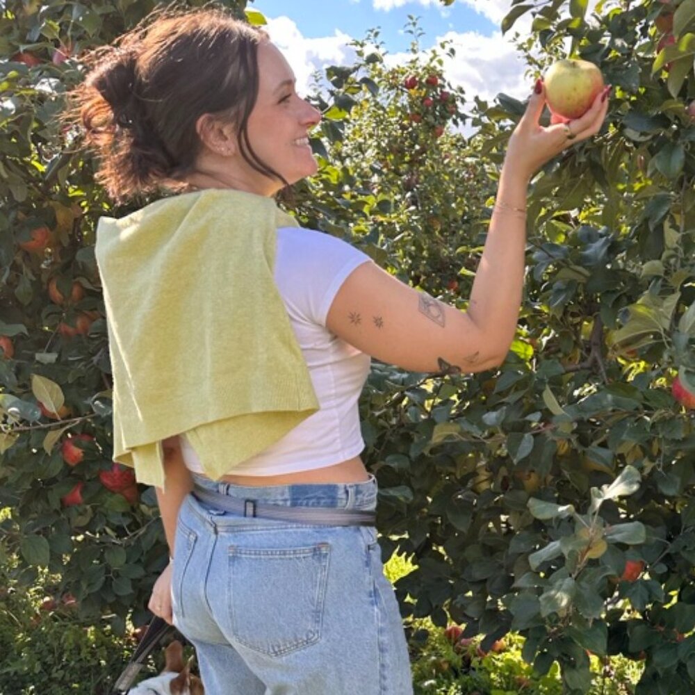 SoSoft Cropped Cardigan Sweater - Lime green